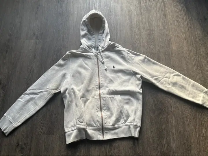 Polo RL Zip-Up Hoodie, the raw Vinted listing photo
